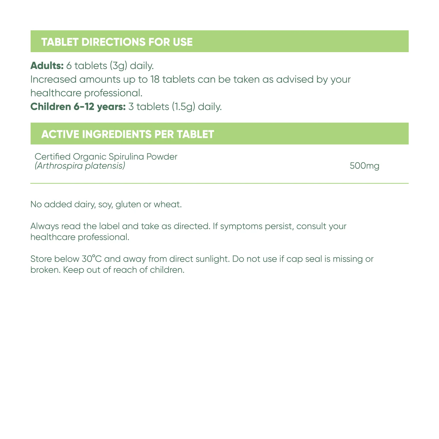 Spirulina Certified Organic - Image 6